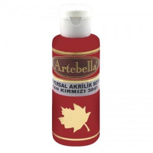 ΑΚΡΥΛΙΚΟ No 3041 ΚΟΚΚΙΝΟ ΒΑΘΥ 130CC ARTEBELLA ΑΚΡΥΛΙΚΟ No 3041 ΚΟΚΚΙΝΟ ΒΑΘΥ 130CC ARTEBELLA