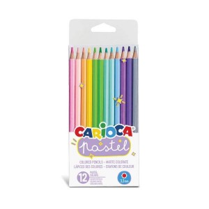 ΞΥΛΟΜΠΟΓΙΕΣ CARIOCA PASTEL 3.3mm 12 ΧΡΩΜΑΤΩΝ ΞΥΛΟΜΠΟΓΙΕΣ CARIOCA PASTEL 3.3mm 12 ΧΡΩΜΑΤΩΝ