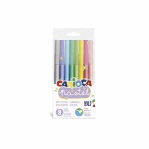 ΜΑΡΚΑΔΟΡΟΙ ΖΩΓΡΑΦΙΚΗΣ PASTEL 8ΧΡΩΜΑΤΩΝ CARIOCA 43032 ΜΑΡΚΑΔΟΡΟΙ ΖΩΓΡΑΦΙΚΗΣ PASTEL 8ΧΡΩΜΑΤΩΝ CARIOCA 43032