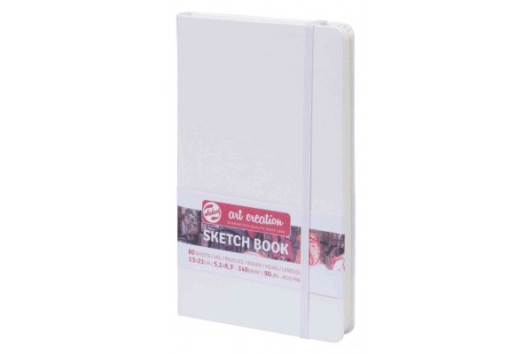 ΜΠΛΟΚ ΣΧΕΔΙΟΥ 13x21 White ΜΕ ΛΑΣΤΙΧΟ ART CREATION 140g 80 ΦΥΛΛΑ