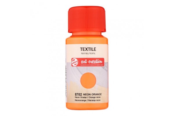 ΧΡΩΜΑ ΥΦΑΣΜΑΤΟΣ ART CREATION 50ML 8702 NEON ORANGE