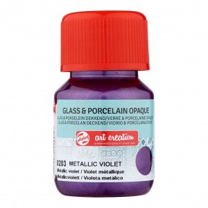 ΧΡΩΜΑ ΓΙΑ ΓΥΑΛΙ & ΠΟΡΣΕΛΑΝΗ ART CREATION OPAQUE 30ML 8203 METALLIC VIOLET ΧΡΩΜΑ ΓΙΑ ΓΥΑΛΙ & ΠΟΡΣΕΛΑΝΗ ART CREATION OPAQUE 30ML 8203 METALLIC VIOLET