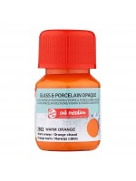 ΧΡΩΜΑ ΓΙΑ ΓΥΑΛΙ & ΠΟΡΣΕΛΑΝΗ ART CREATION OPAQUE 30ML 2502 WARM ORANGE