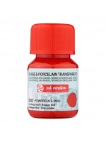 ΧΡΩΜΑ ΓΙΑ ΓΥΑΛΙ & ΠΟΡΣΕΛΑΝΗ ART CREATION TRANSPARENT 30ML 3023 POWERFULL RED