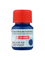 ΧΡΩΜΑ ΓΙΑ ΓΥΑΛΙ & ΠΟΡΣΕΛΑΝΗ ART CREATION TRANSPARENT 30ML 5032 PETROL BLUE
