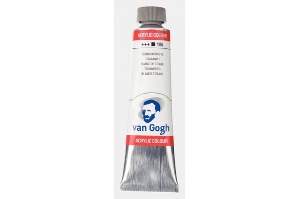 ΑΚΡΥΛΙΚΟ VAN GOGH 40ml 105 Titanium White