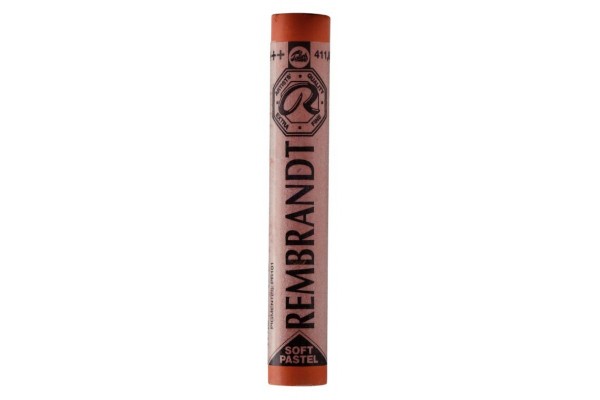 SOFT PASTEL REMBRANDT 411.8 Burnt Sienna