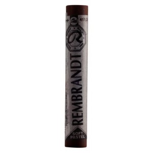 SOFT PASTEL REMBRANDT 411.3 Burnt Sienna