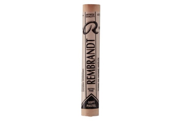 SOFT PASTEL REMBRANDT 411.1 Burnt Sienna
