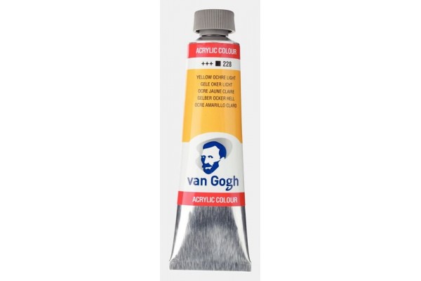 ΑΚΡΥΛΙΚΟ VAN GOGH 40ml 228 Yellow Ochre Light