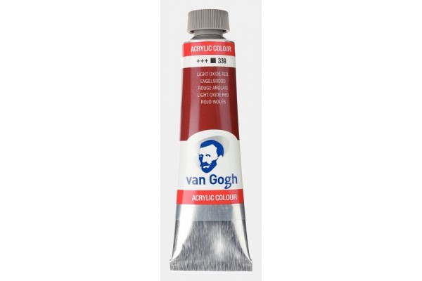 ΑΚΡΥΛΙΚΟ VAN GOGH 40ml 339 Light Oxide Red