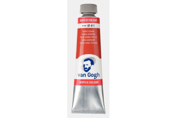 ΑΚΡΥΛΙΚΟ VAN GOGH 40ml 411 Burnt Sienna
