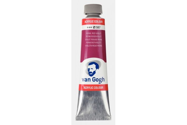 ΑΚΡΥΛΙΚΟ VAN GOGH 40ml 567 Permanent Red Violet