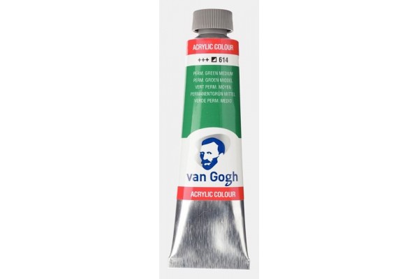ΑΚΡΥΛΙΚΟ VAN GOGH 40ml 614 Permanent Green Medium