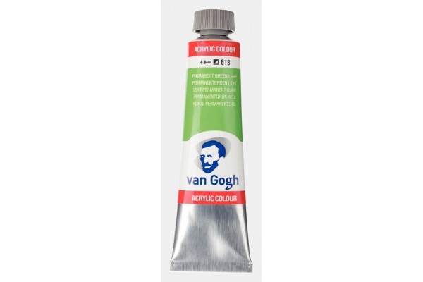 ΑΚΡΥΛΙΚΟ VAN GOGH 40ml 618 Permanent Green Light
