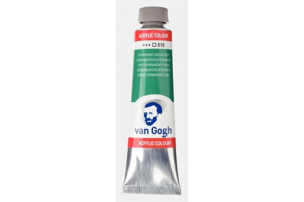 ΑΚΡΥΛΙΚΟ VAN GOGH 40ml 619 Permanent Green Deep