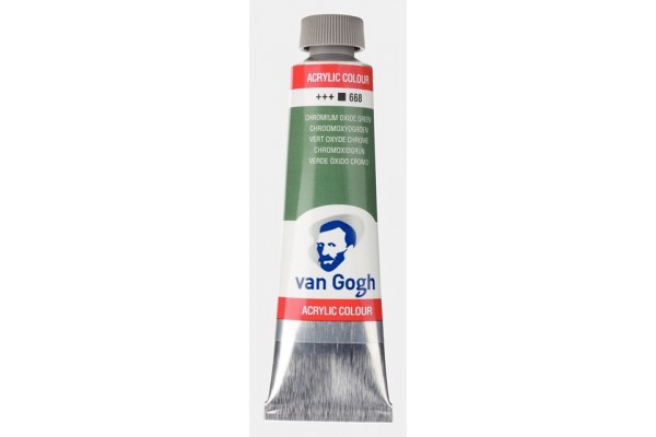 ΑΚΡΥΛΙΚΟ VAN GOGH 40ml 668 Chromium Oxide Green