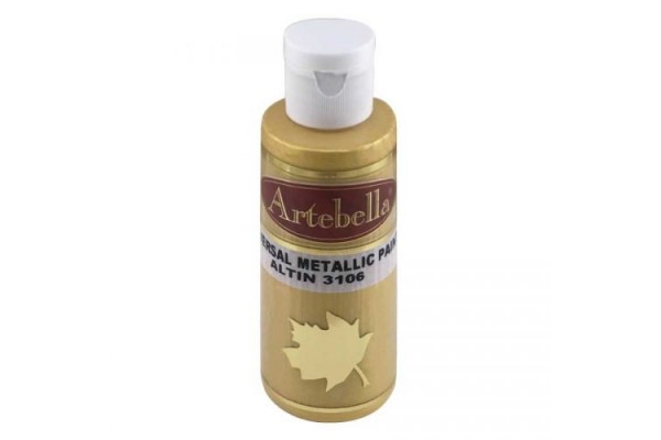 ΑΚΡΥΛΙΚΟ ΜΕΤΑΛΛΙΚΟ No 3106 ΧΡΥΣΟ 130CC ARTEBELLA