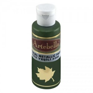 ΑΚΡΥΛΙΚΟ ΜΕΤΑΛΛΙΚΟ No 3108 ΠΡΑΣΙΝΟ 130CC ARTEBELLA ΑΚΡΥΛΙΚΟ ΜΕΤΑΛΛΙΚΟ No 3108 ΠΡΑΣΙΝΟ 130CC ARTEBELLA