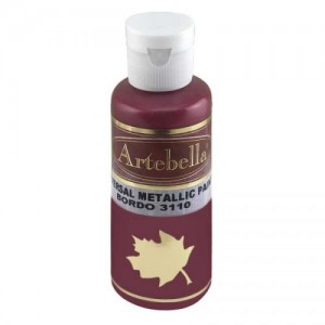 ΑΚΡΥΛΙΚΟ ΜΕΤΑΛΛΙΚΟ No 3110 ΜΠΟΡΝΤΟ 130CC ARTEBELLA ΑΚΡΥΛΙΚΟ ΜΕΤΑΛΛΙΚΟ No 3110 ΜΠΟΡΝΤΟ 130CC ARTEBELLA