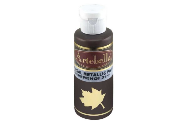 ΑΚΡΥΛΙΚΟ ΜΕΤΑΛΛΙΚΟ No 3111 ΚΑΦΕ 130CC ARTEBELLA