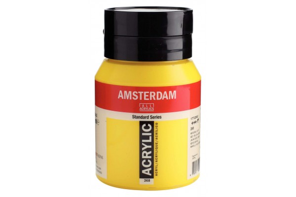 ΑΚΡΥΛΙΚΟ AMSTERDAM 500ml No.268 Azo Yellow Light