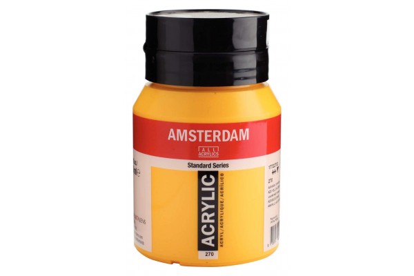 ΑΚΡΥΛΙΚΟ AMSTERDAM 500ml No.270 Azo Yellow Deep