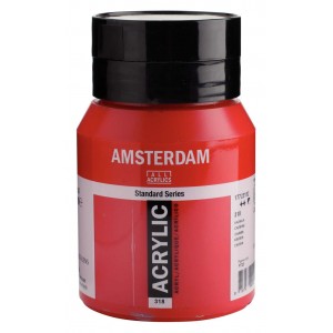 ΑΚΡΥΛΙΚΟ AMSTERDAM 500ml No.318 Carmine