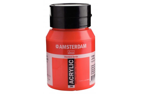 ΑΚΡΥΛΙΚΟ AMSTERDAM 500ml No.396 Naphthol Red Medium