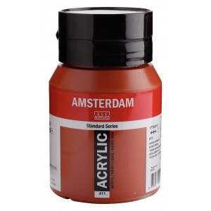 ΑΚΡΥΛΙΚΟ AMSTERDAM 500ml No.411 Burnt Sienna
