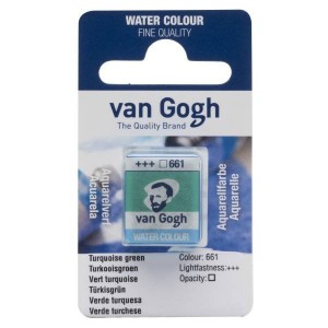 ΠΑΣΤΙΛΙΕΣ VAN GOGH 661 S1 Turquoise Green