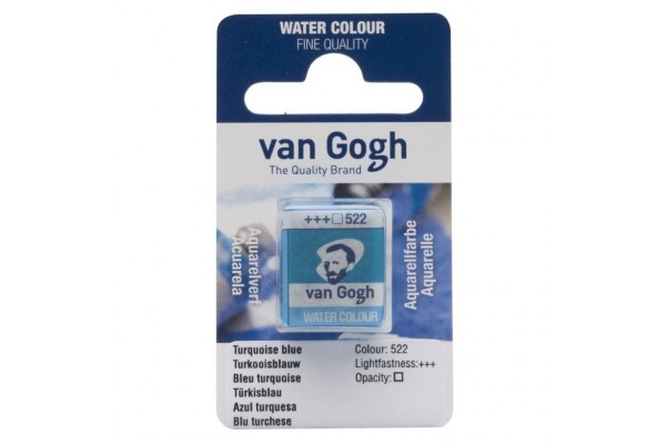 ΠΑΣΤΙΛΙΕΣ VAN GOGH 522 S1 Turquoise Blue