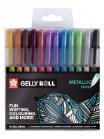 ΣΤΥΛΟ GELLY ROLL METALLIC SHINE ΣΕΤ 12