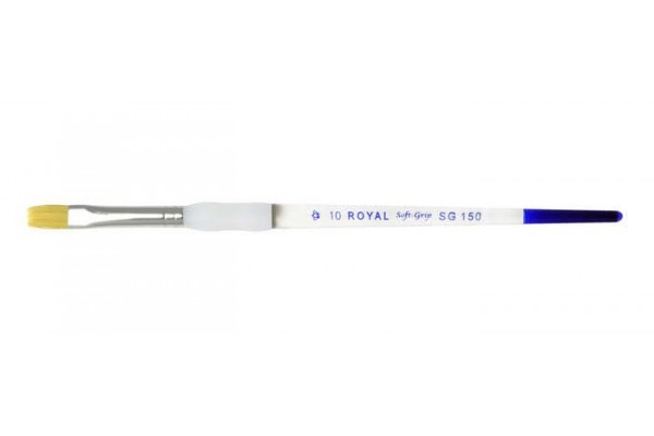 ΠΙΝΕΛΟ ΠΛΑΚΕ Νο 10 SOFT GRIP ΑΚΡΥΛΙΚΟ-ΛΑΔΙ-ΑΚΟΥΑΡΕΛΑ SG150