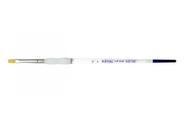 ΠΙΝΕΛΟ ΠΛΑΚΕ Νο 4 SOFT GRIP ΑΚΡΥΛΙΚΟ-ΛΑΔΙ-ΑΚΟΥΑΡΕΛΑ SG150