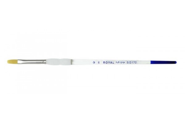 ΠΙΝΕΛΟ ΠΛΑΚΕ Νο 6 SOFTGRIP ΑΚΡΥΛΙΚΟ-ΛΑΔΙ-ΑΚΟΥΑΡΕΛΑ SG170-6