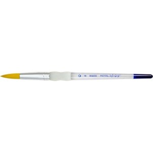 ΠΙΝΕΛΟ ΣΤΡΟΓΓΥΛΟ Νο 16 SOFTGRIP ΑΚΡΥΛΙΚΟ-ΛΑΔΙ-ΑΚΟΥΑΡΕΛΑ SG250-16