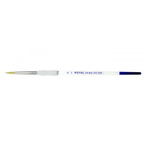 ΠΙΝΕΛΟ ΣΤΡΟΓΓΥΛΟ Νο 5 SOFTGRIP ΑΚΡΥΛΙΚΟ-ΛΑΔΙ-ΑΚΟΥΑΡΕΛΑ SG250-5