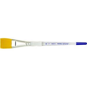 ΠΙΝΕΛΟ ΠΛΑΚΕ Νο 1" SOFTGRIP ΑΚΡΥΛΙΚΟ-ΛΑΔΙ-ΑΚΟΥΑΡΕΛΑ SG711-1"