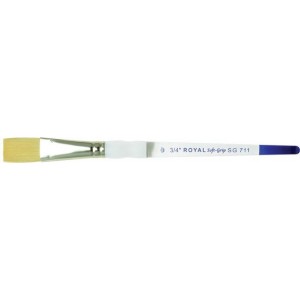 ΠΙΝΕΛΟ ΠΛΑΚΕ Νο 3/4" SOFTGRIP ΑΚΡΥΛΙΚΟ-ΛΑΔΙ-ΑΚΟΥΑΡΕΛΑ SG711-3/4"