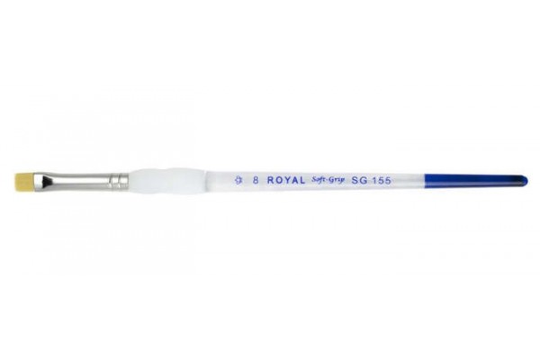 ΠΙΝΕΛΟ ΚΟΝΤΟ Νο 8 SOFTGRIP ΑΚΡΥΛΙΚΟ-ΛΑΔΙ-ΑΚΟΥΑΡΕΛΑ SG155-8