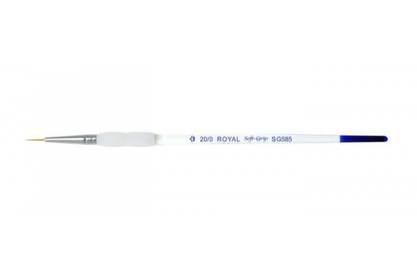 ΠΙΝΕΛΟ Νο 20/0 SOFTGRIP ΑΚΡΥΛΙΚΟ-ΛΑΔΙ-ΑΚΟΥΑΡΕΛΑ SG585-20/0