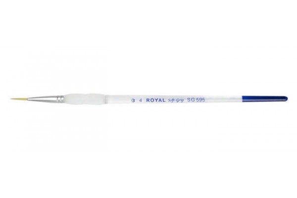ΠΙΝΕΛΟ Νο 4 SOFTGRIP ΑΚΡΥΛΙΚΟ-ΛΑΔΙ-ΑΚΟΥΑΡΕΛΑ SG595-4