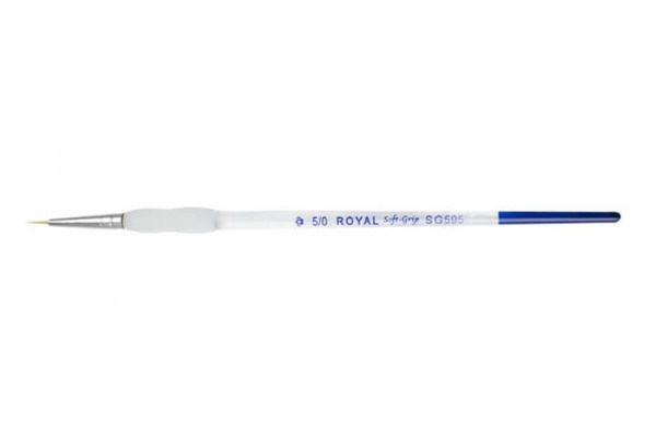ΠΙΝΕΛΟ Νο 5/0 SOFTGRIP ΑΚΡΥΛΙΚΟ-ΛΑΔΙ-ΑΚΟΥΑΡΕΛΑ SG595-5/0