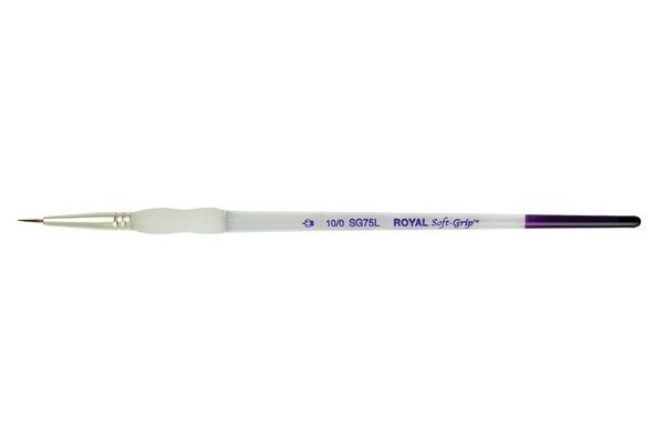 ΠΙΝΕΛΟ Νο 10/0 SOFTGRIP ΑΚΡΥΛΙΚΟ-ΛΑΔΙ-ΑΚΟΥΑΡΕΛΑ SG75L-10/0