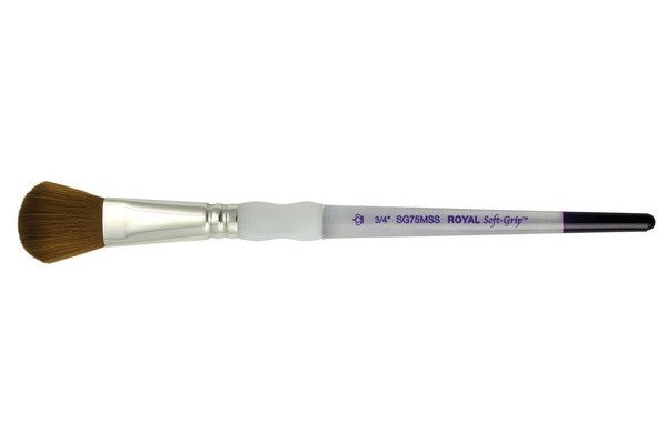 ΠΙΝΕΛΟ ΦΩΤΟΣΚΙΑΣΗΣ ΟΒΑΛ Νο 3/4" SOFTGRIP ΑΚΡΥΛΙΚΟ-ΛΑΔΙ-ΑΚΟΥΑΡΕΛΑ SG75MSS-3/4"