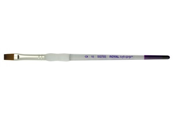ΠΙΝΕΛΟ ΠΛΑΚΕ Νο 10 SOFTGRIP ΑΚΡΥΛΙΚΟ-ΛΑΔΙ-ΑΚΟΥΑΡΕΛΑ SG75S-10