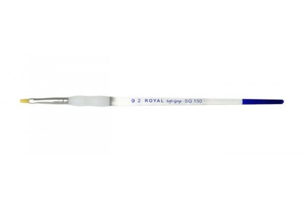 ΠΙΝΕΛΟ ΠΛΑΚΕ Νο 2  SOFT GRIP ΑΚΡΥΛΙΚΟ-ΛΑΔΙ-ΑΚΟΥΑΡΕΛΑ SG150-2