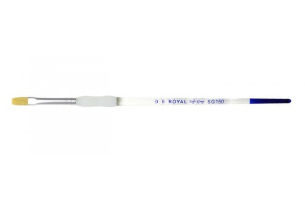 ΠΙΝΕΛΟ ΠΛΑΚΕ Νο 8 SOFT GRIP ΑΚΡΥΛΙΚΟ-ΛΑΔΙ-ΑΚΟΥΑΡΕΛΑ SG150-8