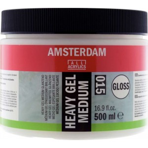 HEAVY GEL MEDIUM 015 GLOSS AMSTERDAM 500ml